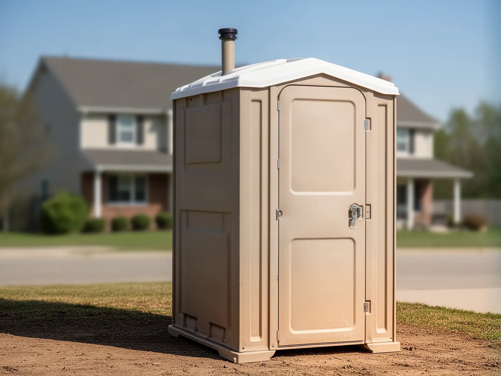 Clean porta potty unit from Elk Mountain Porta Potty Rental in Seattle, WA
